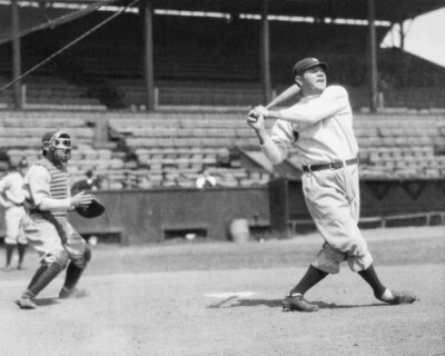 1930 New York Yankees BABE RUTH Glossy 16x20 Photo Baseball Print ...