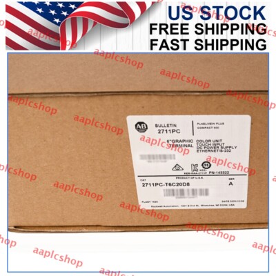 NEW Allen-Bradley  2711PC-T6C20D8 NEW PanelView Plus 6 Graphic Terminal