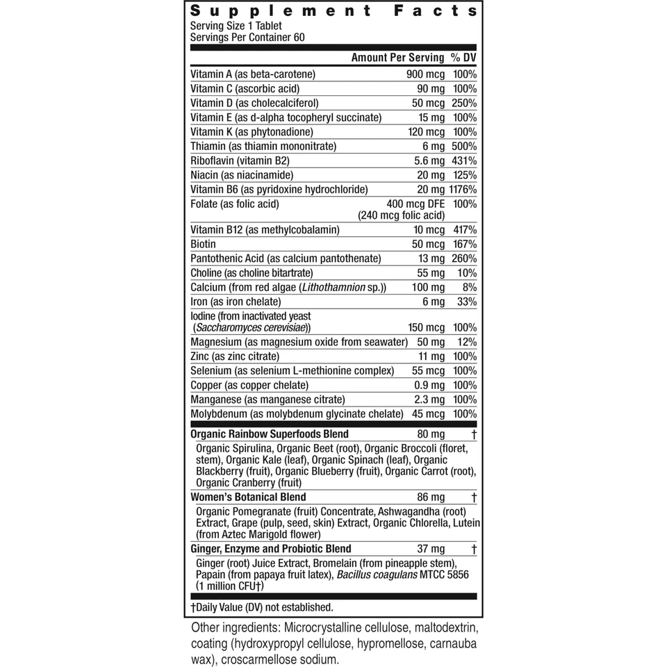 60 unidades de vitaminas blancas para máximos beneficios para la salud paquete de 1 Foto 2 de 4