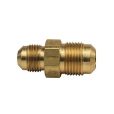 Thrifco 4401110 #42R 1/2" x 3/8" Brass Flare Coupling