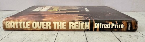 Battle Over the Reich 1973 1st Ed, Alfred Price WWII Allied Bomber Luftwaffe HC - Foto 5 di 7