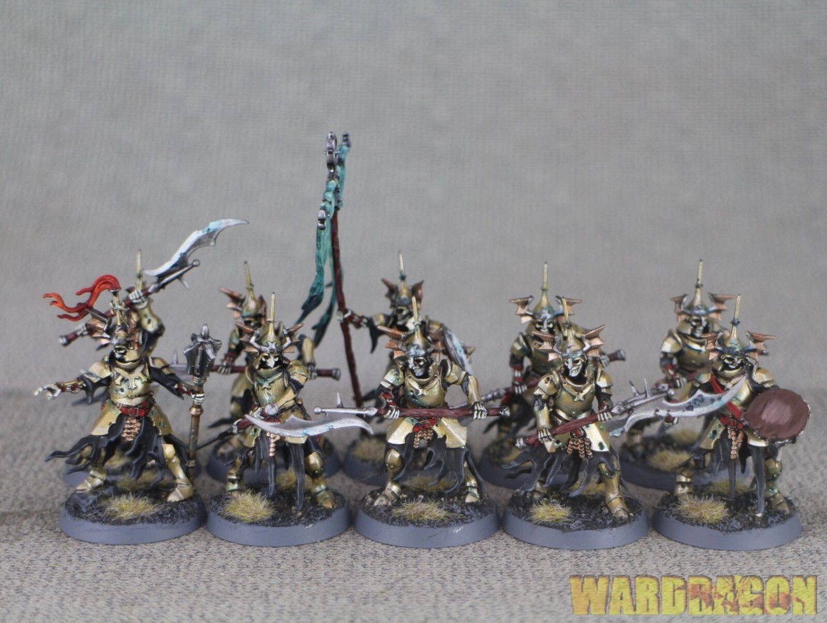 Warhammer AOS WDS painted Soulblight Gravelords Deathrattle