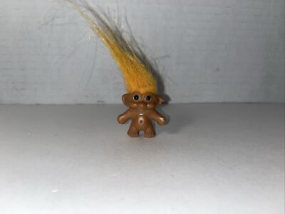 Vintage Trolls Yellow Hair Troll Pencil Topper
