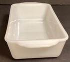 Vintage 1960-1962 Anchor Hocking Fire-King Primrose Deep Loaf Pan 5"x9" Reverse — photo 2