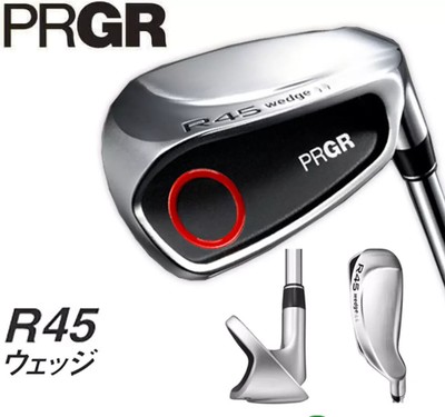 NEW PRGR R-45 Wedge 45deg Original Steel Shaft Flex Wedge Single Iron