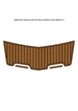 2006-2012 Mastercraft X15 Swim Platform Pad Boat EVA Foam Teak Deck Floor Mat