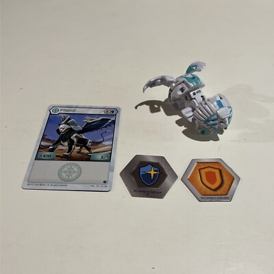 Bakugan | Pharol B400 White Haos | Armored Alliance - Spin Master W/ Card