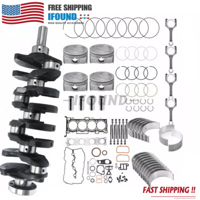 #ad G4KJ Engine Overhaul Rebuild Kit Crankshaft amp; Con Rods 2.4 Fits For HYUNDAI KIA $279.59