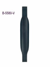 Cinghia basso fisarmonica in pelle nera varie lunghezze e larghezze