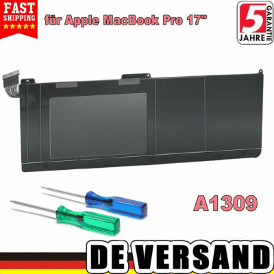 A1309 Akku Für Apple MacBook Pro 17'' A1297 Early/Mid 2009 2010 95Wh