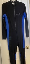 Scuba Max Medium Black/Blue Lycra Scuba Dive Long Sleeves Full Length 3.0 mm