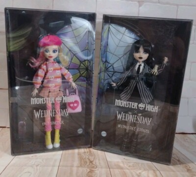 モンスターハイ　ウェンズデー　イーニッド　シンクレア　Enid ウエンズデー Monster High X Wednesday Addams & Enid Sinclair Addams Family Doll