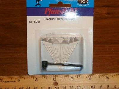 SC3 Pfanstiehl Phono Stylus Cleaner Brush, Carbon Fibers,NIP