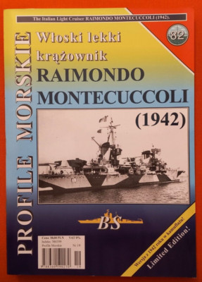 Warships - BS Profile Morskie 82, Italian Light Cruiser RAIMONDO MONTECUCCOLI