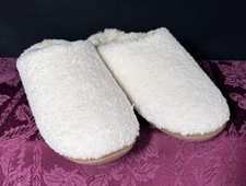 Minnetonka Hideaway Clog Slipper Cream- US WOMENS SIZE 7M - New in box - 4000505