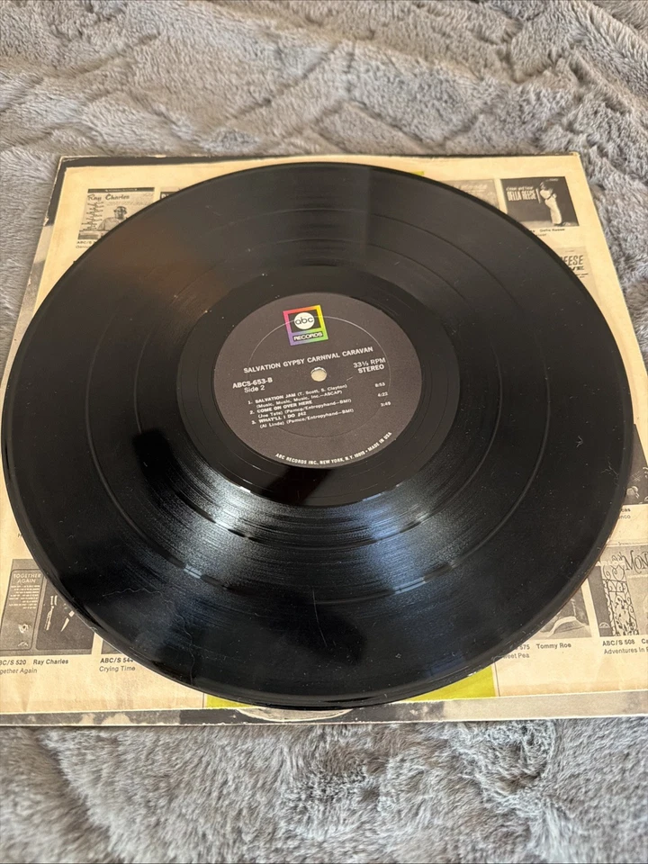 SALVATION GYPSY CARNIVAL CARAVAN Psychedelic ABCS-653 Vinyl 1968 ABC Foto 4 de 4