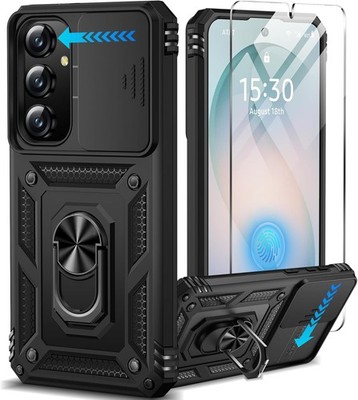 Samsung Galaxy S26+ Plus Case with Screen Protector & Slide Camera Lens Cover