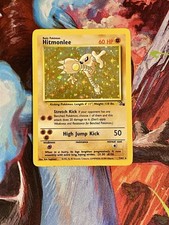 Pokémon TCG Hitmonlee 7/62 Fossil Holo Rare (English) - NM on eBay