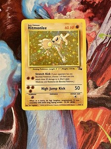 Hitmonlee Pokemon Card