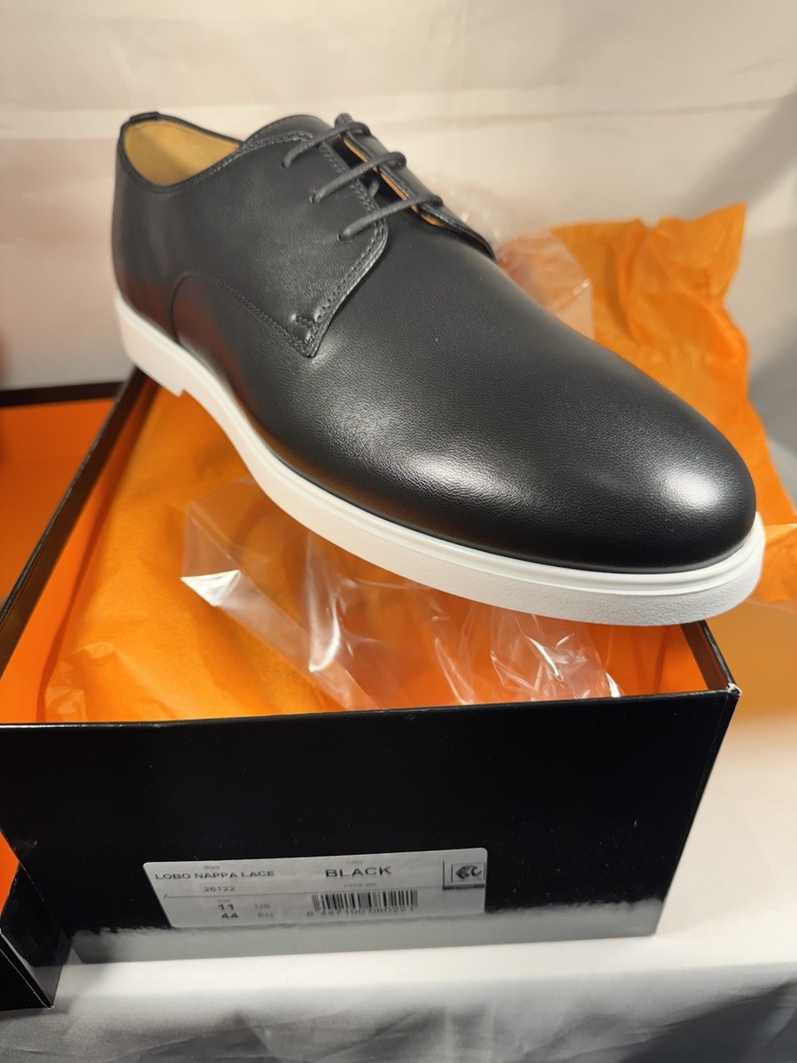 MAGNANNI Lobo Black Nappa Leather Lace 26122 Men's US 11 EU 44 UK