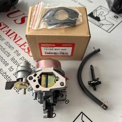 #ad OEM Honda Carburetor amp; Gasket 16100 Z5T 901 GX390 13HP Same Day Shipping $52.00