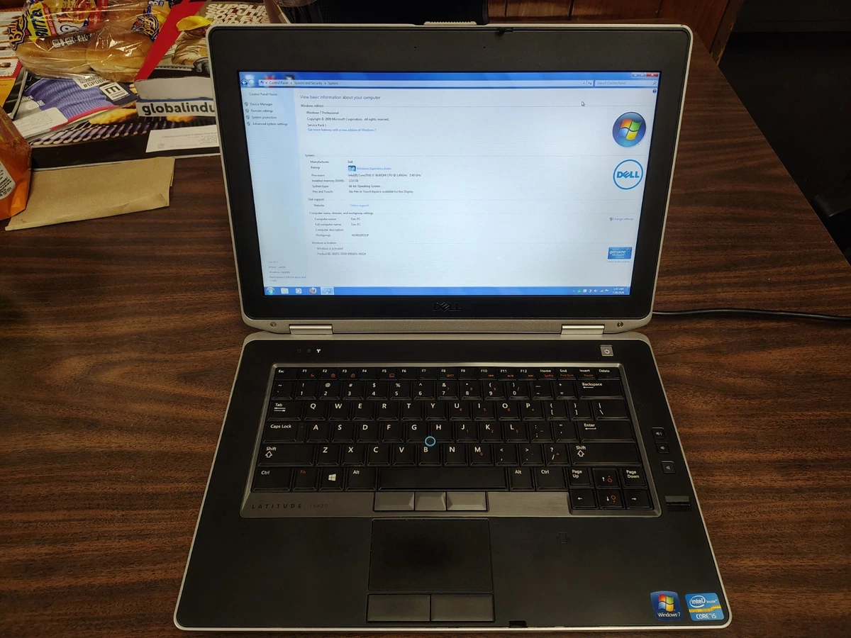 DELL ノートPC core i7 windows7 Dell Windows 7 Intel Core i7 3rd Gen. PC Laptops & Netbooks for
