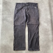 Dickies Carpenter Trousers Mens 38" Straight Leg Workwear Pants, Black