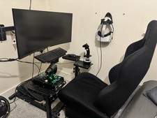 Flight Sim Rig, Thrustmaster Warthog HOTAS
