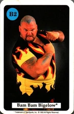 RARE - 1993 WWF Quartett Series 6 - Bam Bam Bigelow B2 Hasbro - Amigo Germany