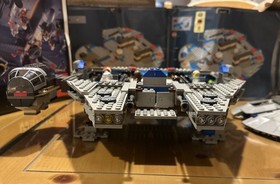 LEGO Star Wars 7190 Millennium Falcon Looks 100% Complete w/Manual  and Mini Fig