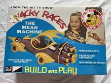1:25 Wacky Races: Mean Machine Figures Snap MPC Model Kit Dick Dastardly Muttley