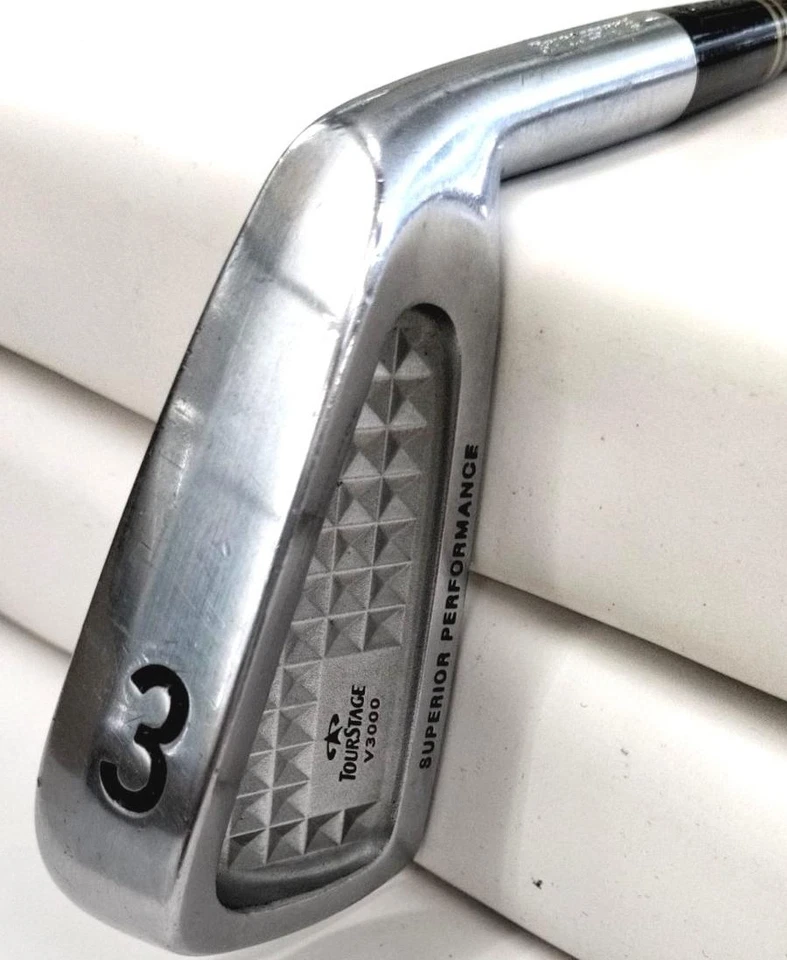 BRIDGESTONE TourStage V3000 Iron Set 3-9,P,S,P/S HARMOTECFIBER CRAFT FCI-09 Used - Image 4 of 4