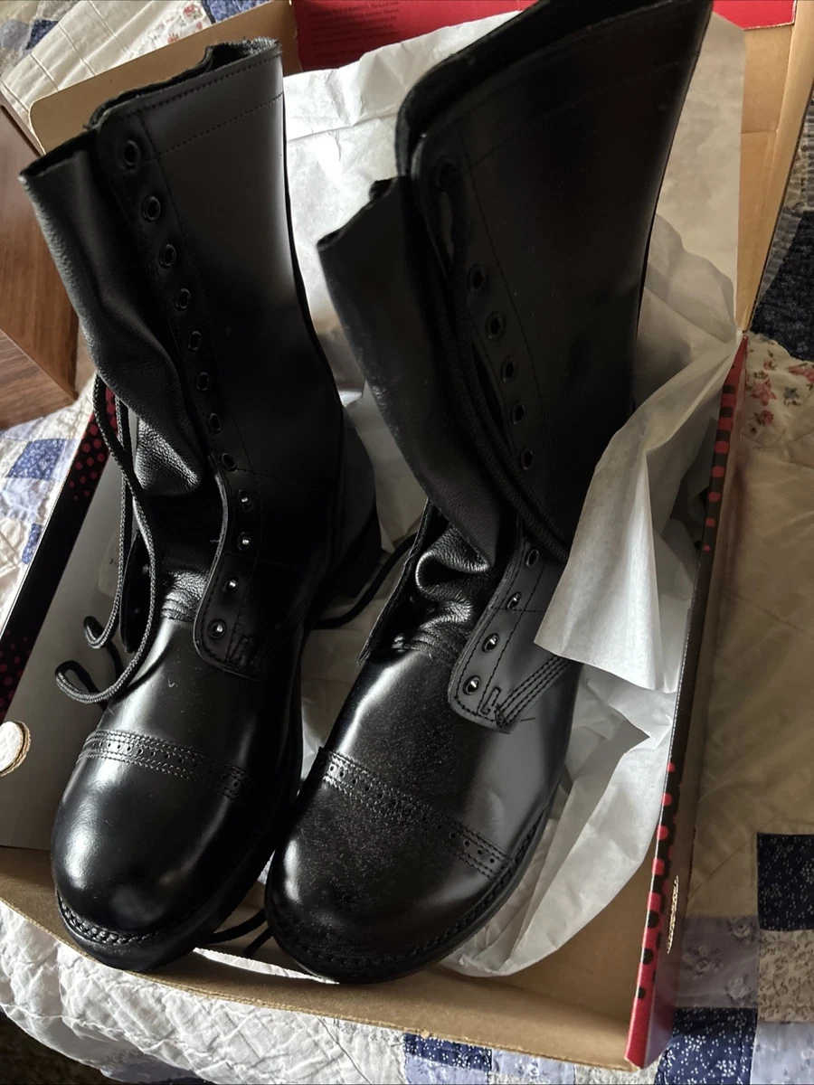 Corcoran 1500 Mens 8.5 E Leather Jump Boots Black Gorpcore Punk Grunge  USA Read Corcoran 1500 Combat Jump Boots 10 main image 4