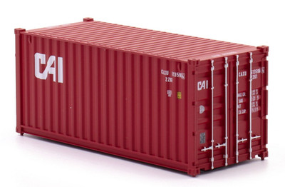 HO Scale Shipping container- C20051 - Container 20ft CAI