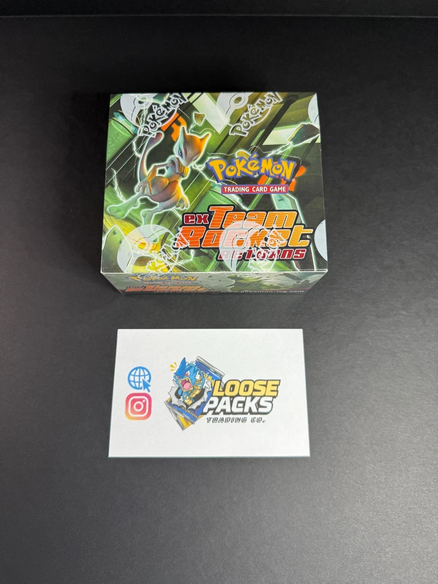 Preços baixos em Pokémon TCG Ex Team Rocket Returns Lacrado