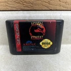 Mortal Kombat (Sega Genesis, 1993) Authentic Tested Working Cart Only