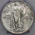 1927 25c Standing Liberty Quarter - CACG AU 58+ FH