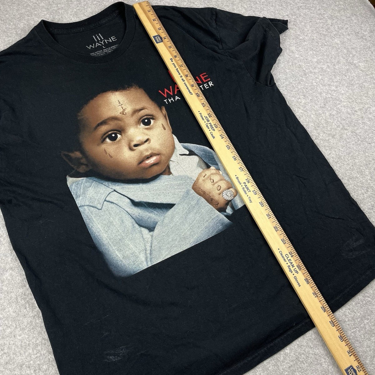 Lil Wayne Tha Carter III 3 Album Cover T Shirt Black Mens Lil Wayne Tha Carter III 3 Album Cover T Shirt Black Mens