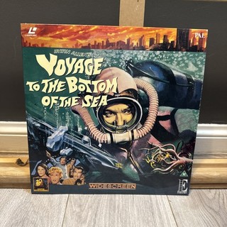 Voyage to the bottom of the sea Laserdisc Rare videodisc FI