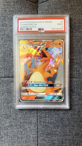Charizard-GX graded PSA 9 for sale on eBay