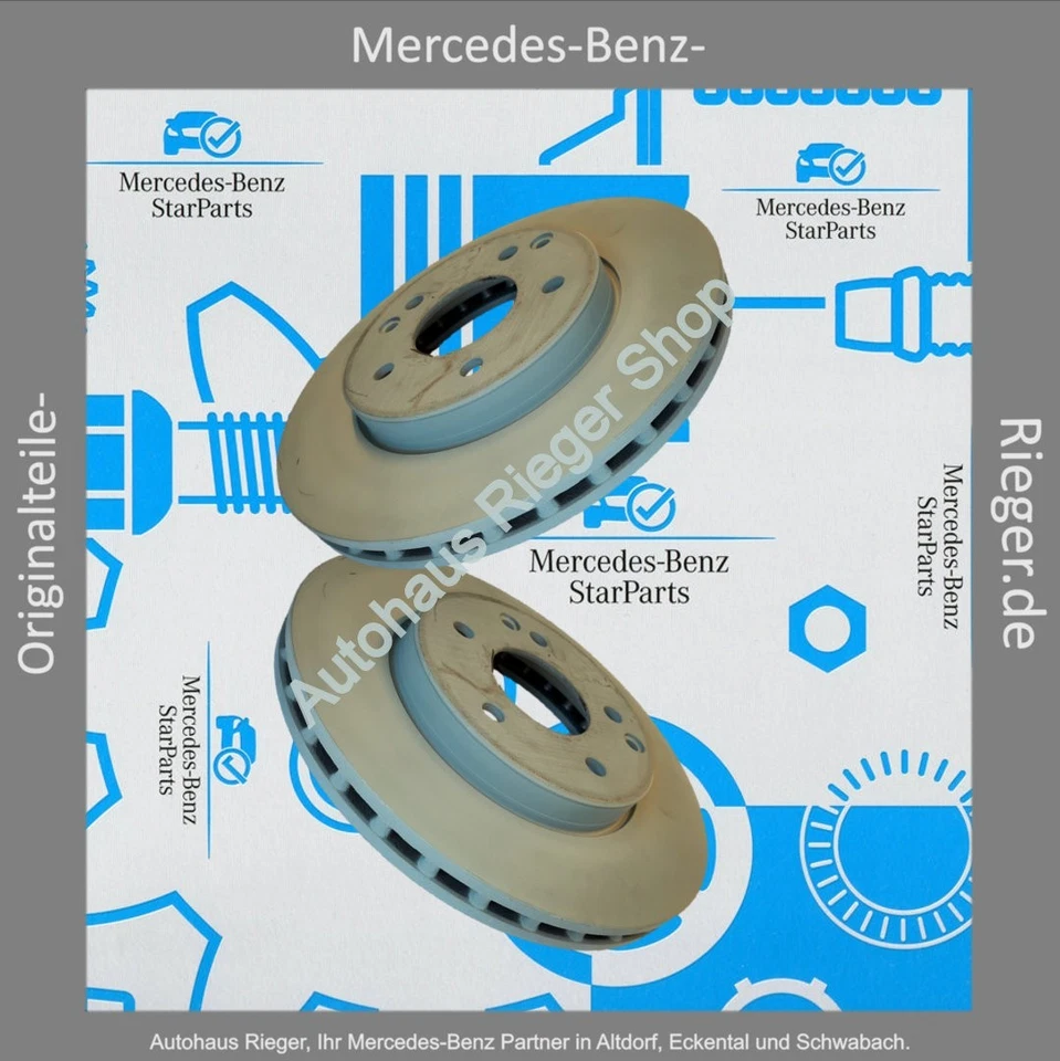 Mercedes-Benz StarParts Bremsscheiben-Satz, VA für W177, W247, W118, H247, X247 - Bild 1 von 1