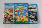 Mario Party 10 + Nintendo Land + Yoshi's Wooly World-Nintendo Wii U (2015,12,15)