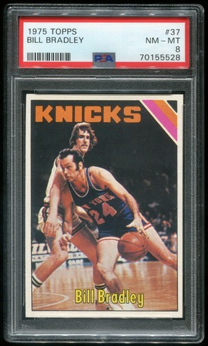 Bill Bradley #37 1975 Topps card