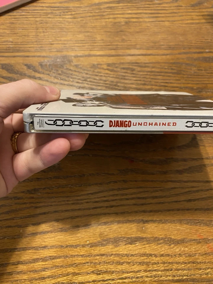 Django Unchained Steelbook Blu-ray Leonardo DiCaprio Western Quentin Tarantino - Image 2 of 4