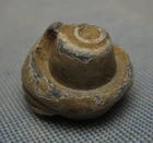 Dug Civil War Nipple Protector made from Bullet from Corinth