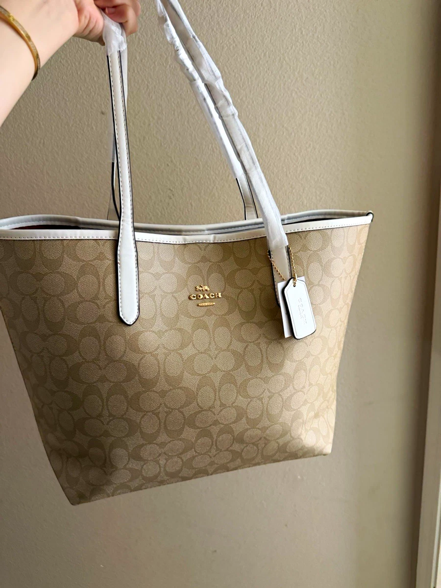 Coach Canvas Exterior Tote Bags & Handbags for Women for sale | eBay