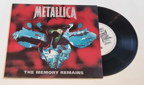 Metallica the Memory Remains 7" Vinyl Single Featuring Marianne Faithfull