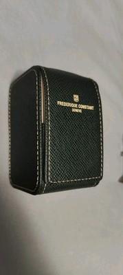Brand New Frederique Constant Green Watch Travel Box Case 100mmx60mm New