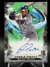 2023 Topps Inception Emerging Star Oswald Peraza #BRES-OP /125 Auto (RC) Yankees