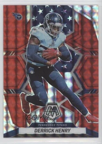2022 Panini Mosaic National Pride Red Mosaic Prizm Derrick Henry #261